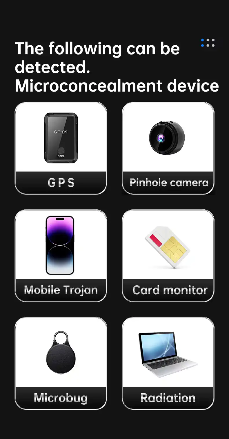 Hidden Camera Detector RF Finder