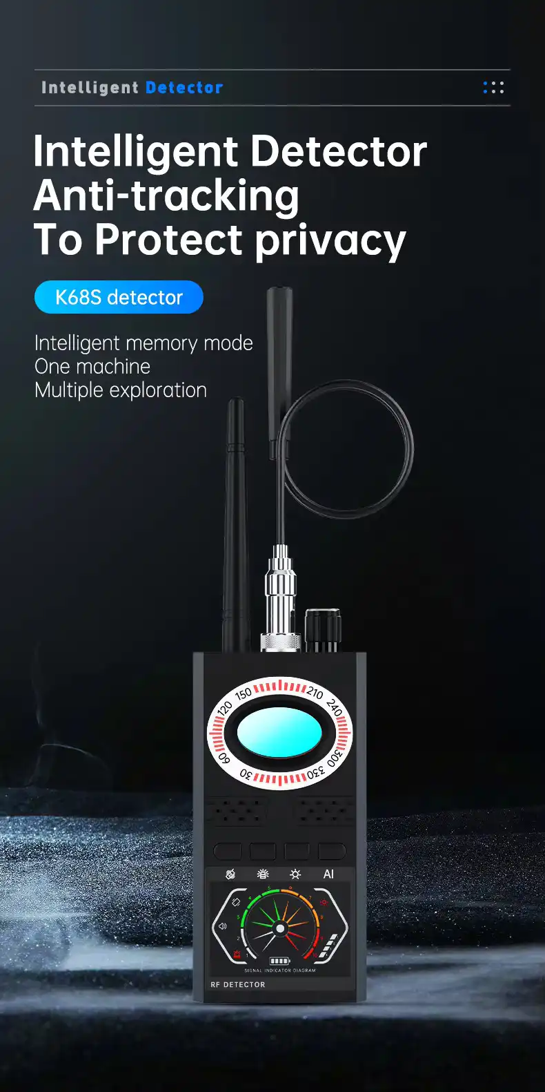 Hidden Camera Detector RF Finder