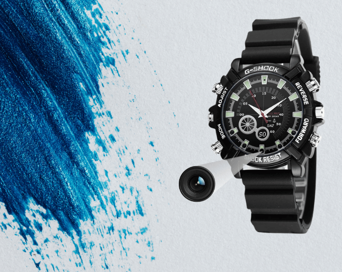 wrist watch spy camera