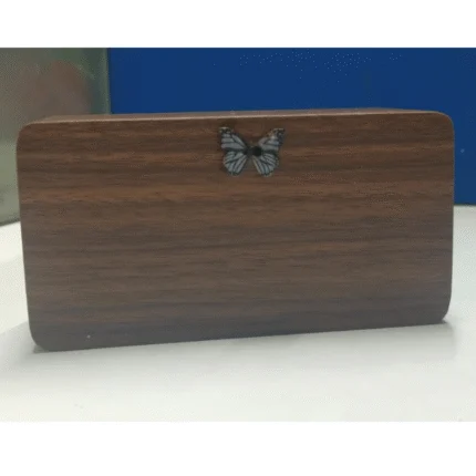 WiFi Wooden Table Clock Hidden Spy Camera Full HD 1080P for Home Security