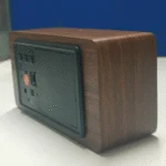 WiFi Wooden Table Clock Hidden Spy Camera Full HD 1080P for Home Security