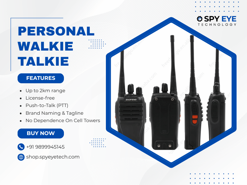 The Ultimate Guide to License-Free Walkie-Talkies for Personal Security in India