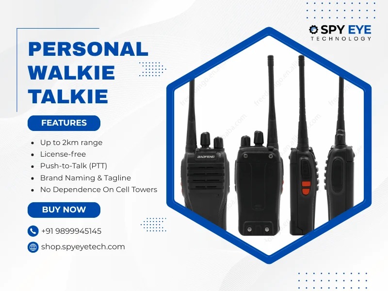 The Ultimate Guide to License-Free Walkie-Talkies for Personal Security in India