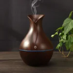 WiFi Spy Camera Wooden Aroma Diffuser