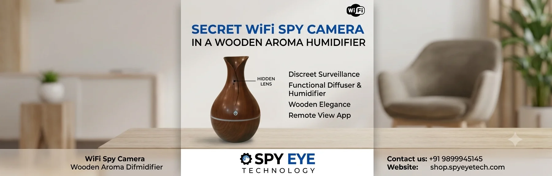 Secret-WiFi-Spy-Camera-in-Wooden-Aroma-Diffuser