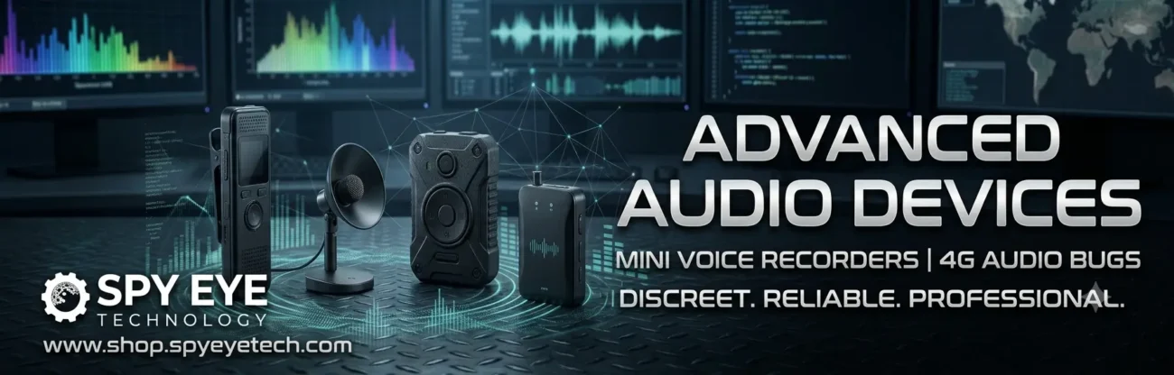 Advanced Spy Audio Recorders & Hidden Voice Devices