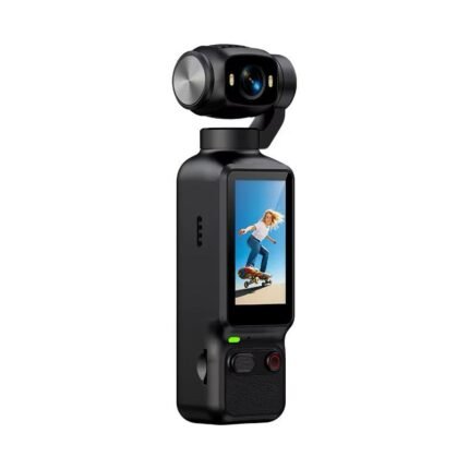 Pocket Handheld 4K Camera with 3-Axis Stabilization