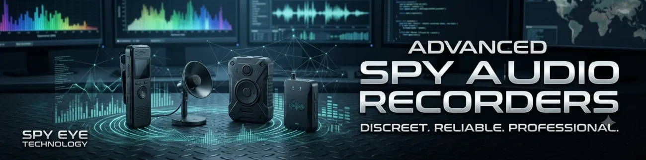 Spy Audio Recorder Hidden Voice Recording Device at Spy Eye Technology