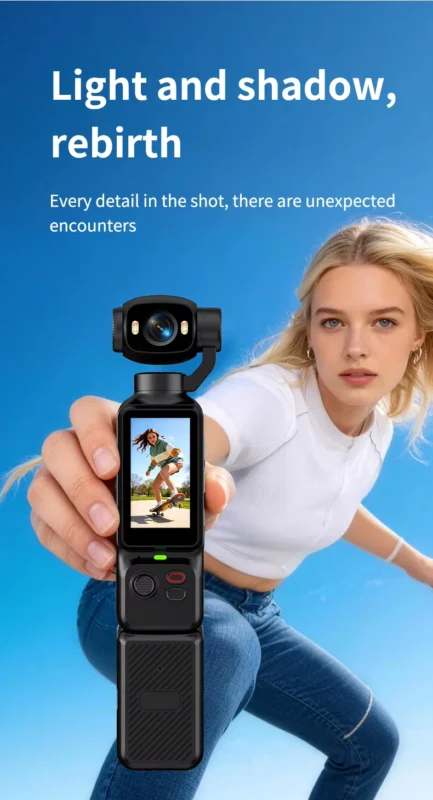 LK033 4K Handheld Action Camera